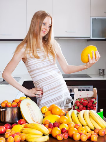 pregnant lady diet chart