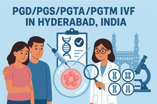 PGD PGS PGTA PGTM IVF In Hyderabad, India