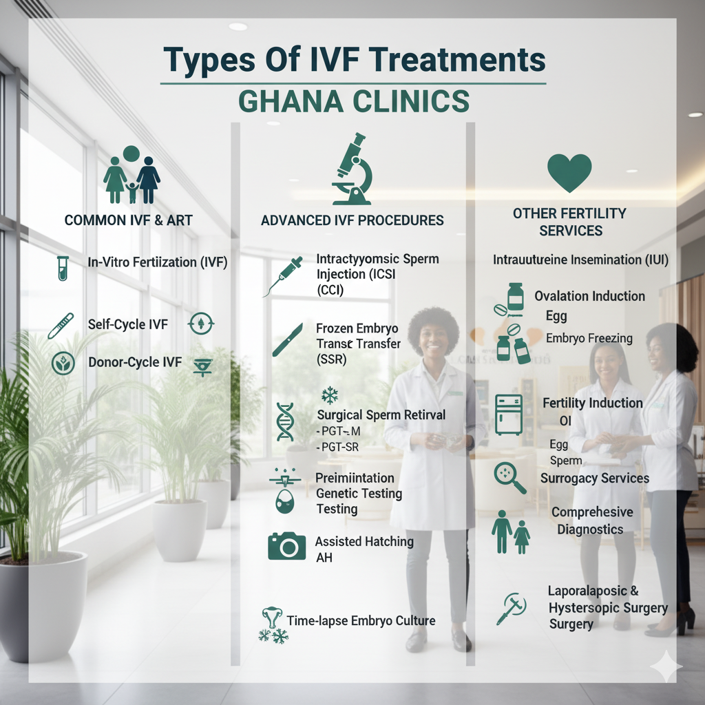Types Of IVF Treatments Ghana