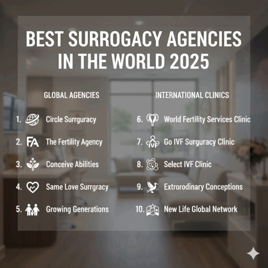 Best Surrogacy Agencies In The World 2025