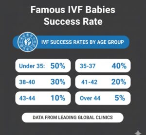 Famous IVF Babies Success Rate