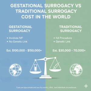 Gestational Surrogacy Vs Traditional Surrogacy Cost In World