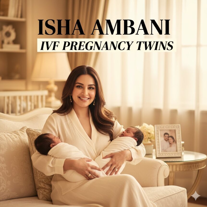 Is Isha Ambani IVF Pregnancy Twins