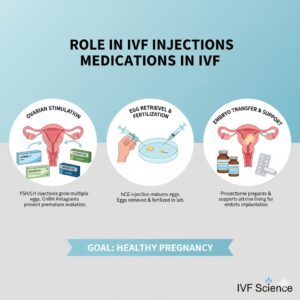 Role Of IVF Injections Medications