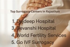 Top Surrogacy Centers In Rajasthan