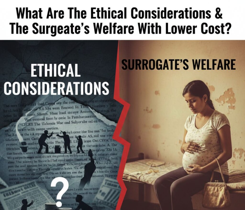 Surrogacy Ethical Consideration & Surrogate elfare with lower cost