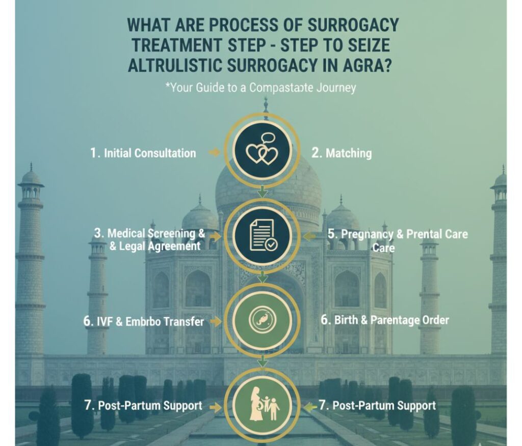 Surrogacy Treatment Step-By-Step In Agra Clinic
