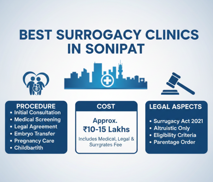 Best Surrogacy Clinics In Sonipat