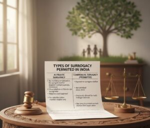 Types Of Surrogacy Permitted In India
