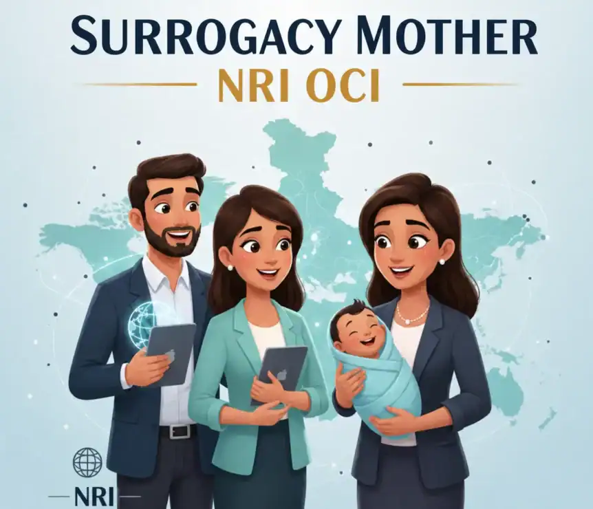 Surrogate mother NRI/OCI-Couples.