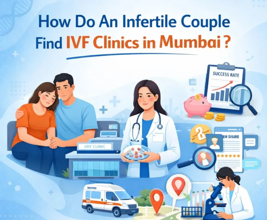 How do an infertile couples find IVF clinics in Mumbai?