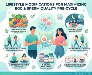 Lifestyle Modifications For Mazimizing Egg & Sperm Quality Pre-Cycle