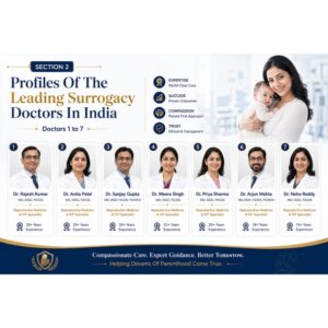 Profiles Of The Leading Surrogacy Doctors In India