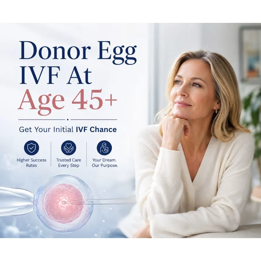 Donor Egg IVF At Age 45+