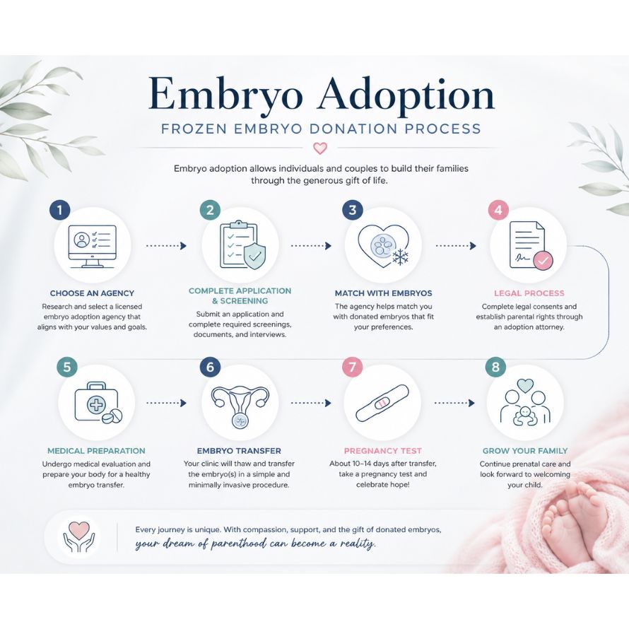 Embryo Adoption Frozen Embryo Donation Process
