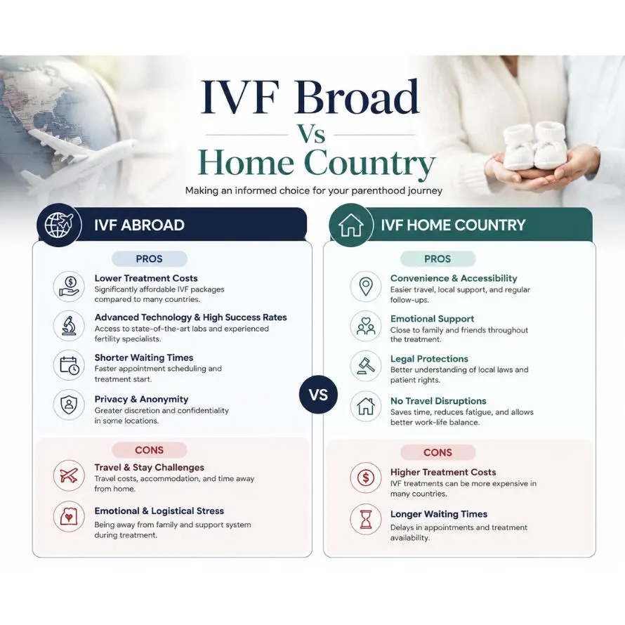 IVF Abroad Vs Home Country