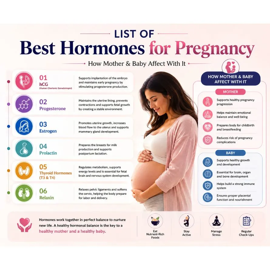List Of Best Hormones For Pregnancy