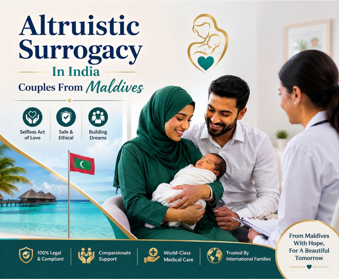 Altruistic Surrogacy In India For Couples From Maldives