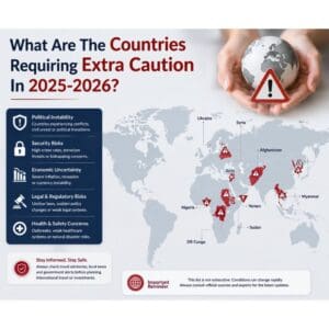 What Are The Countries Requiring Extra Caution In 2025 2026?